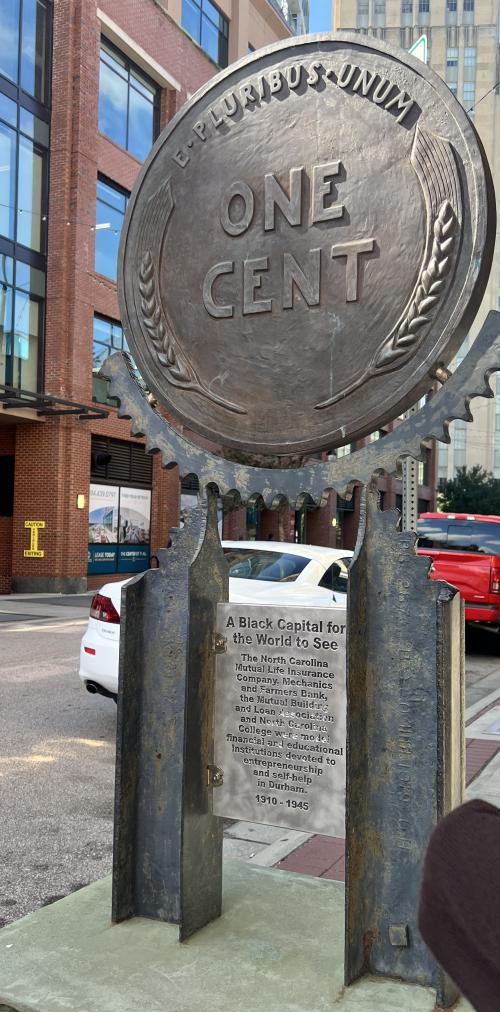 Black wall street historical marker